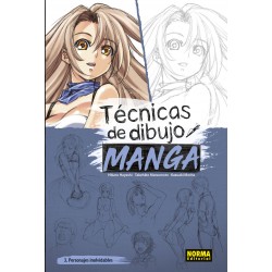 TÉCNICAS DE DIBUJO MANGA 03 - PERSONAJES INOLVIDABLES