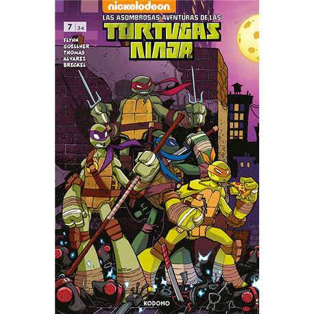 Las asombrosas aventuras de las Tortugas Ninja núm. 07