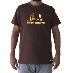 Camiseta VINCENT. WE HAPPY? S Gamba Taronja