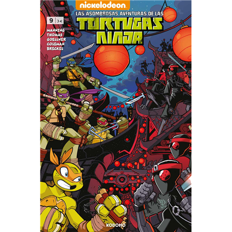 Las asombrosas aventuras de las Tortugas Ninja núm. 09